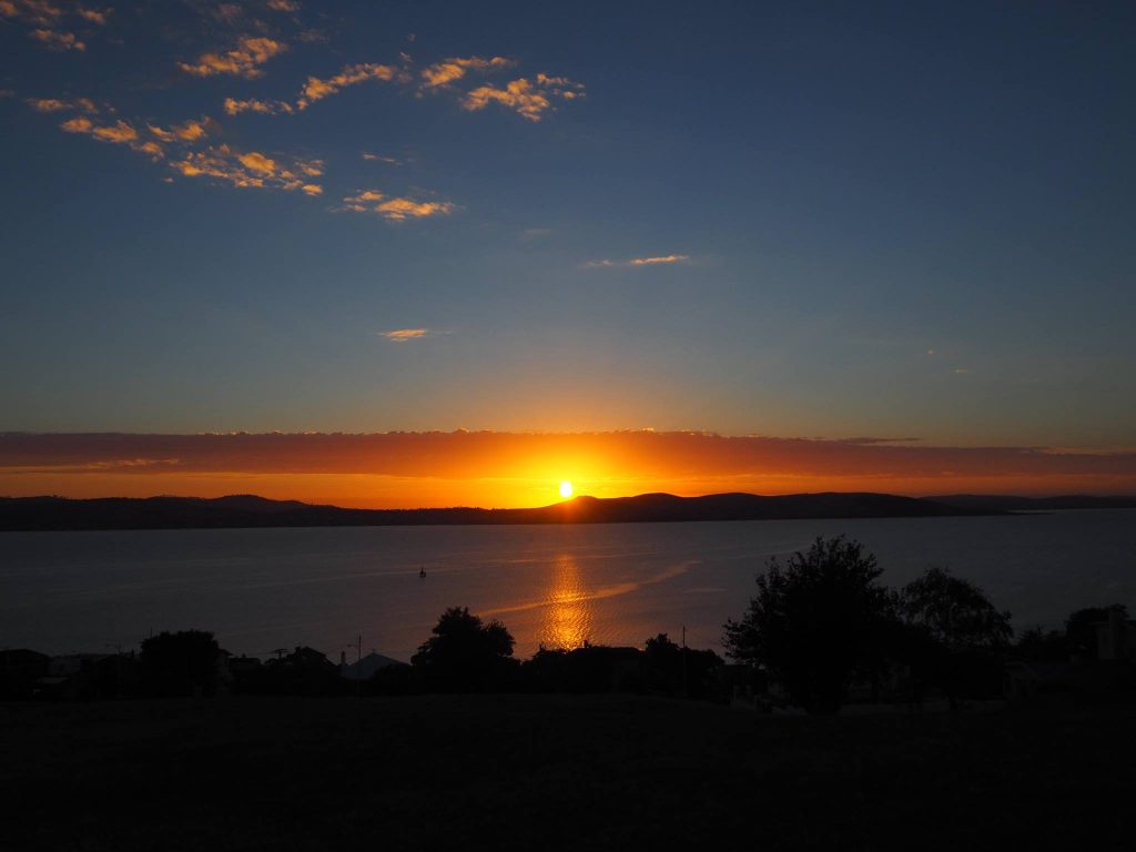 Sunrise at Sandy Bay, TAS - Taken by Jennifer Banh 